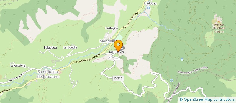 localisation de l'entreprise GYMNASTIQUE VOLONTAIRE MANDAILLE SAINT JULIEN à MANDAILLES-SAINT-JULIEN