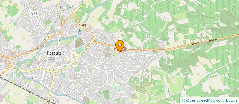 localisation de l'entreprise GYMNASTIQUE VOLONTAIRE PERTUISIENNE à PERTUIS