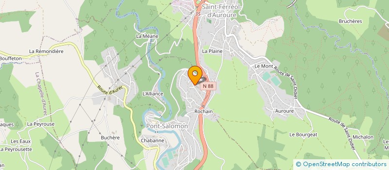 localisation de l'entreprise GYMNASTIQUE VOLONTAIRE PONTOISE  PONT-SALOMON