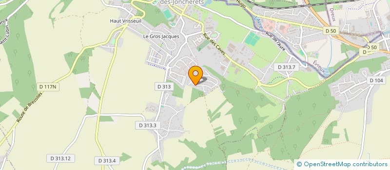 localisation de l'entreprise GYMNASTIQUE VOLONTAIRE TONIC AVEC SABINE à SAINT-LUBIN-DES-JONCHERETS