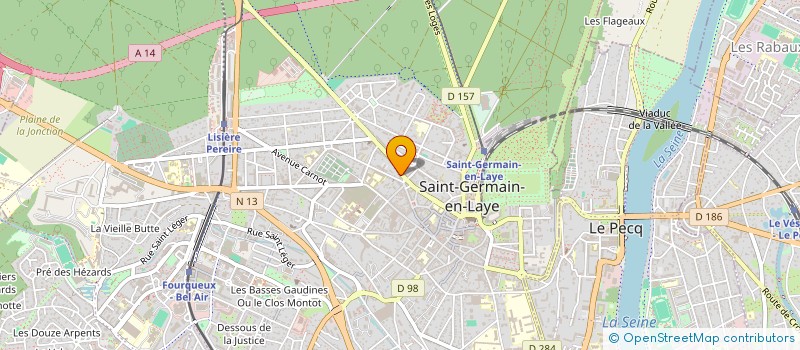 localisation de l'entreprise GYMNATHLON FRANCE  SAINT-GERMAIN-EN-LAYE