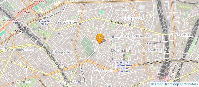 localisation de l'entreprise GYMNESS-801  PARIS