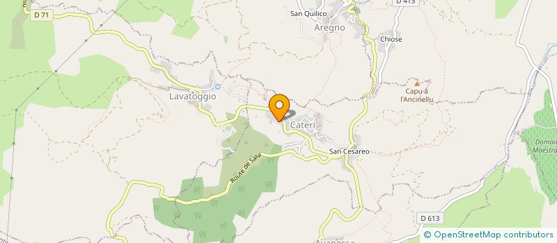 localisation de l'entreprise GYMNIQUE DE BALAGNE à CATERI