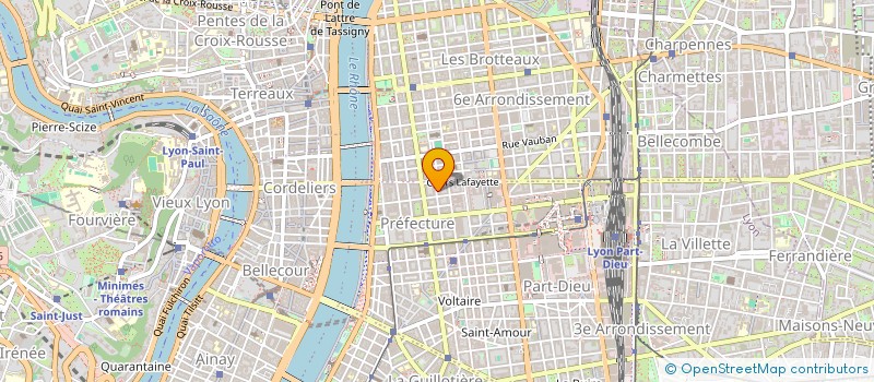 localisation de l'entreprise GYMSEA TOP DEVELOPPEMENT  LYON 3EME