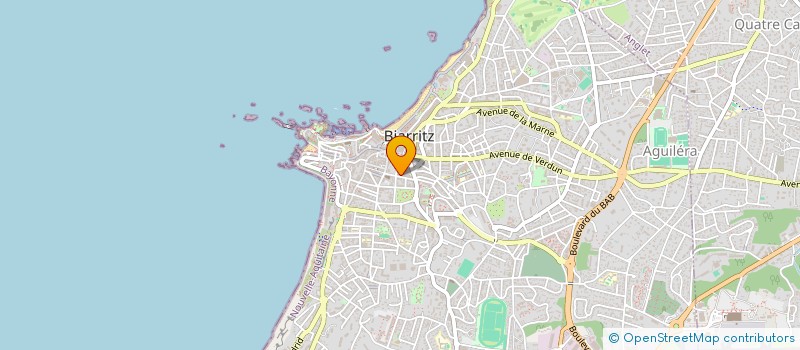 localisation de l'entreprise GYN & SENS  BIARRITZ