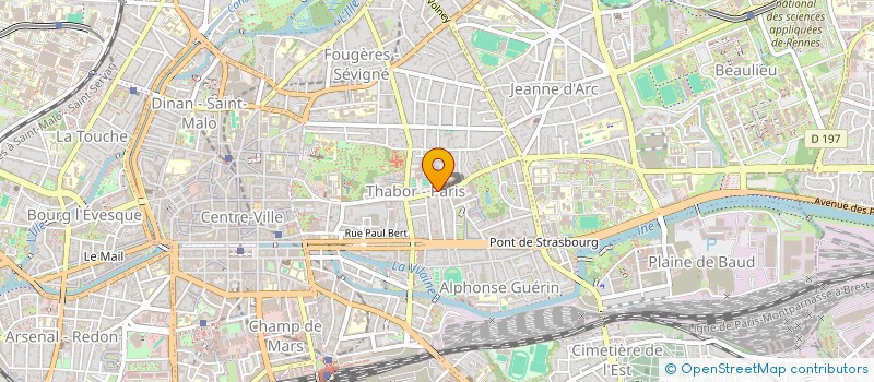 localisation de l'entreprise GYNEC OBERTHUR  RENNES