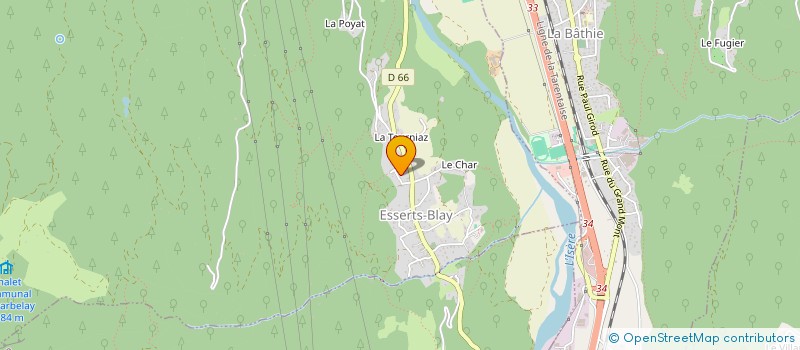 localisation de l'entreprise GYNECEES  ESSERTS BLAY