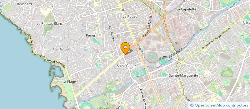 localisation de l'entreprise GYNECO MARSEILLE à MARSEILLE