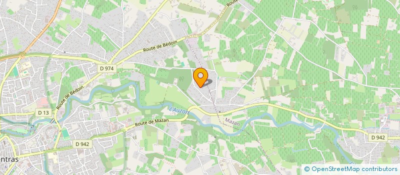 localisation de l'entreprise GYNELOCAL  CARPENTRAS