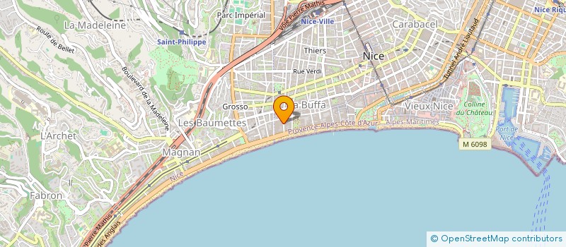 localisation de l'entreprise GYNEXPERTS CRONSTADT  NICE