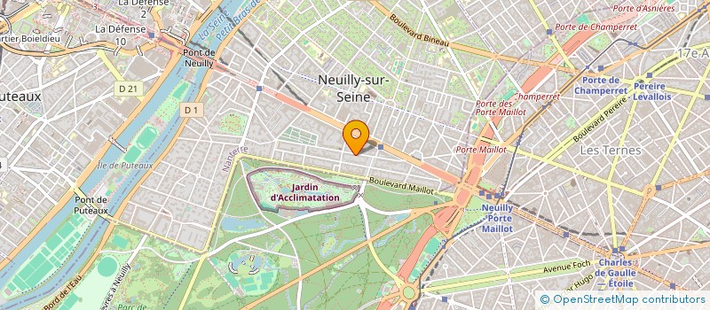 localisation de l'entreprise GYNGER CARE à NEUILLY-SUR-SEINE