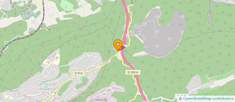 localisation de l'entreprise GYNOBSF à CARNOUX-EN-PROVENCE