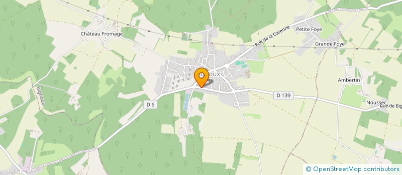 localisation de l'entreprise GYOGYO  BIGNOUX