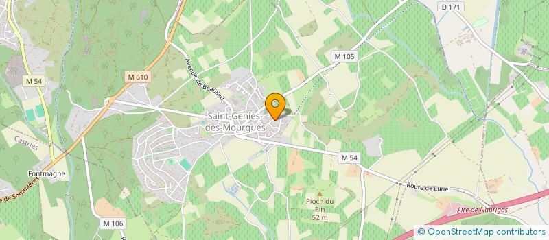 localisation de l'entreprise GYPAETE  SAINT-GENIES-DES-MOURGUES