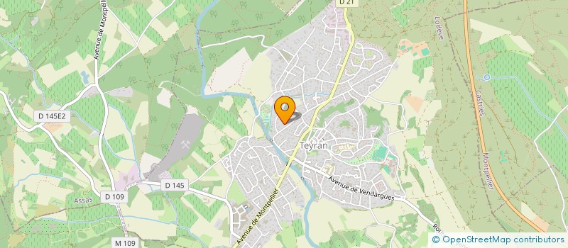 localisation de l'entreprise GYPAETE ET MYRTILLES  TEYRAN