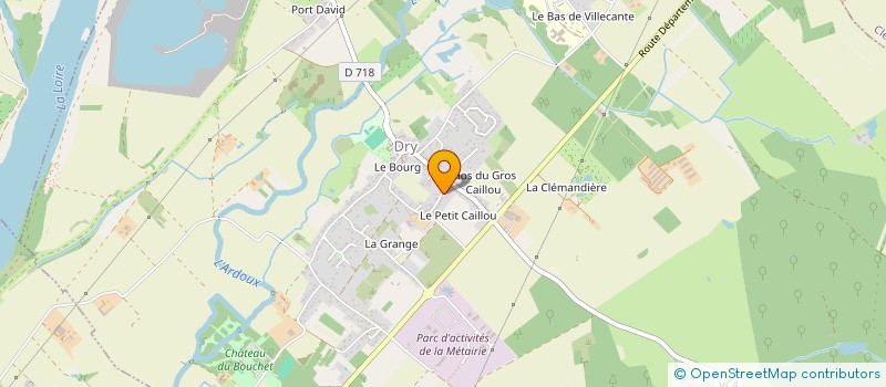 localisation de l'entreprise GYPREM à DRY
