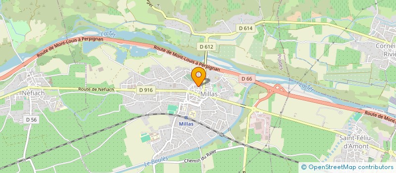 localisation de l'entreprise GYPSIE-REY EVENTS  MILLAS