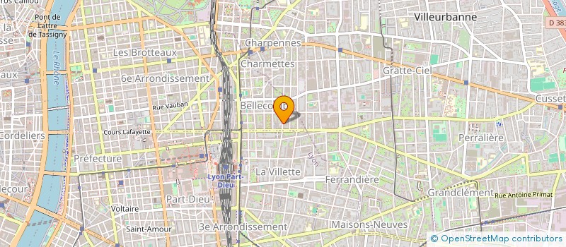 localisation de l'entreprise GYPSO STAFF à LYON