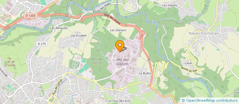 localisation de l'entreprise GYPSY COLLECTIVE à ANNECY