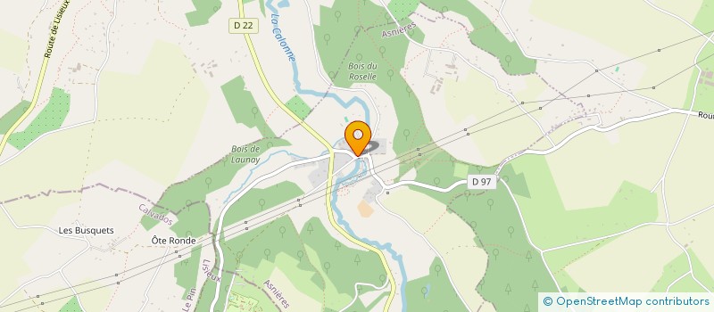 localisation de l'entreprise GYRO GILLES  ASNIERES