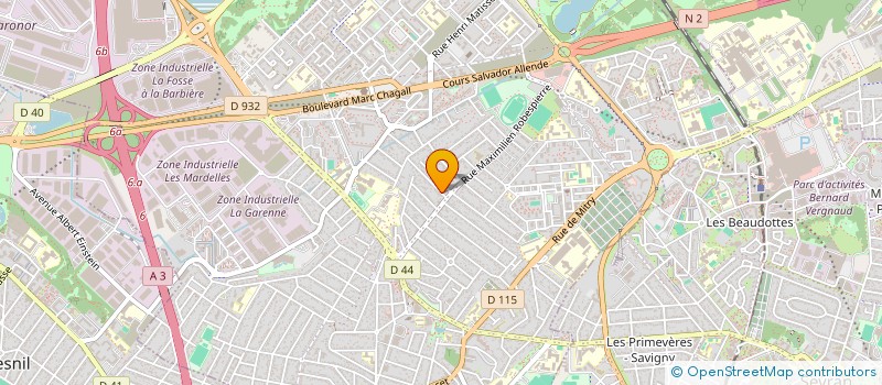 localisation de l'entreprise GYRO NEON à AULNAY-SOUS-BOIS