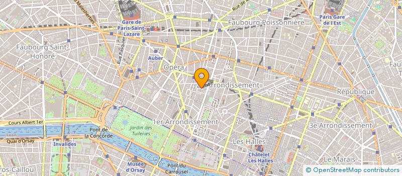 localisation de l'entreprise GYRO VECTEURS à PARIS