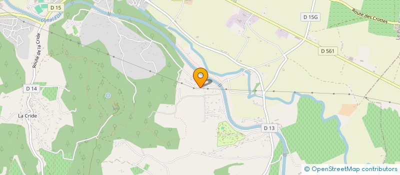 localisation de l'entreprise GYROFLAM  LE PUY-SAINTE-REPARADE