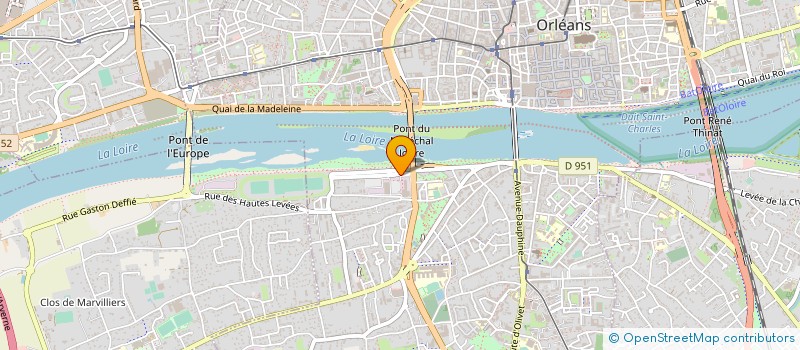localisation de l'entreprise GYROLIFT à ORLEANS