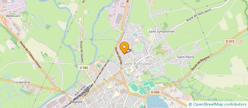 localisation de l'entreprise GYROPTER  AUTUN