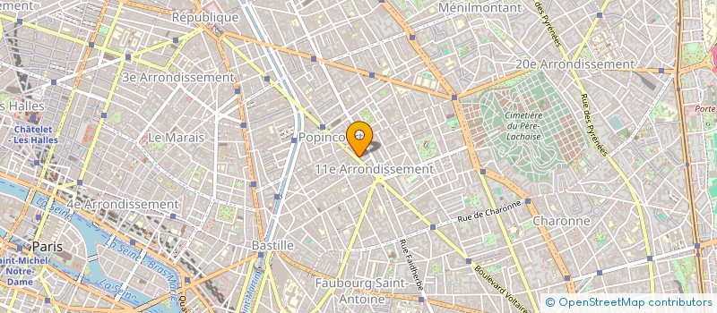 localisation de l'entreprise GYROROUE - SHOP  PARIS