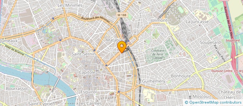 localisation de l'entreprise GYROSHOP  TOULOUSE