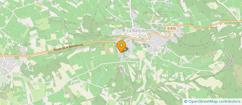 localisation de l'entreprise GYRS  LA BASTIDONNE
