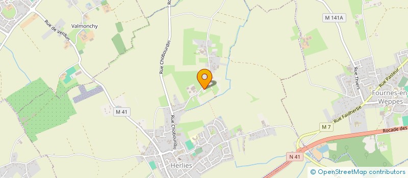 localisation de l'entreprise GYSELINCK  HERLIES