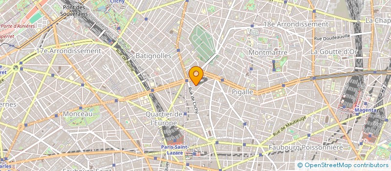 localisation de l'entreprise GYST PARTNERS  PARIS