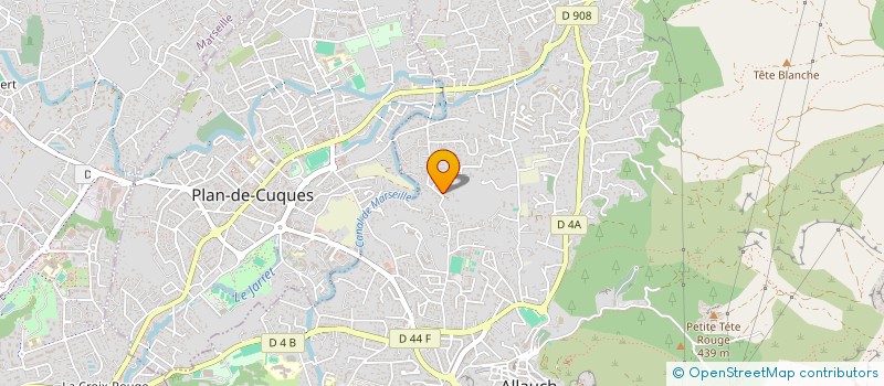 localisation de l'entreprise GYTIM  ALLAUCH