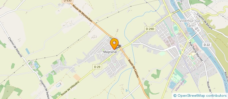 localisation de l'entreprise GZ AMENAGEMENT  VILLEMUR-SUR-TARN