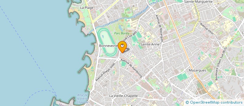 localisation de l'entreprise GZ DEVELOPPEMENT à MARSEILLE