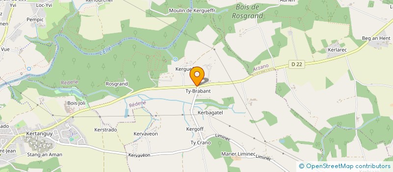 localisation de l'entreprise GZ ELEC  REDENE