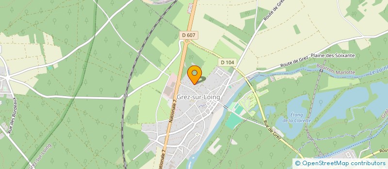 localisation de l'entreprise GZ EXPERTISE  GREZ-SUR-LOING