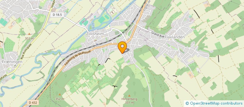 localisation de l'entreprise GZ PATRIMOINE  FRNINGEN