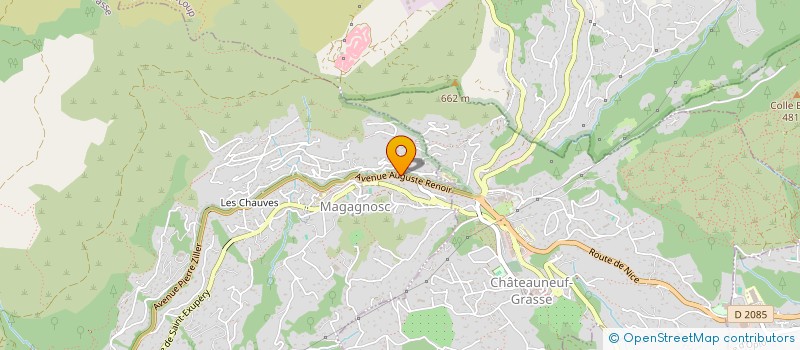 localisation de l'entreprise GZCT à GRASSE