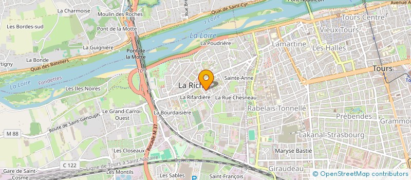 localisation de l'entreprise GZEXOTIC  LA RICHE