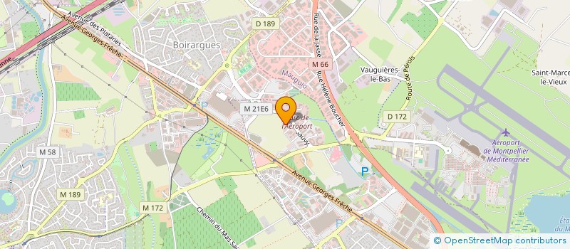 localisation de l'entreprise GZM  PEROLS