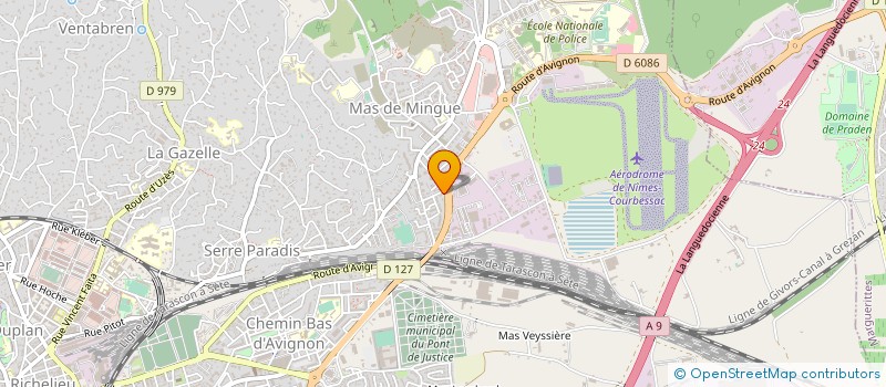 localisation de l'entreprise H 1 IMMO SELECTION  NIMES