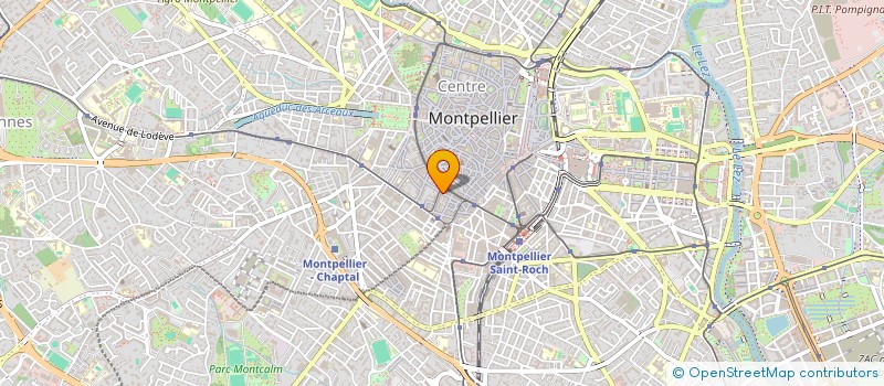 localisation de l'entreprise H 2 O à MONTPELLIER