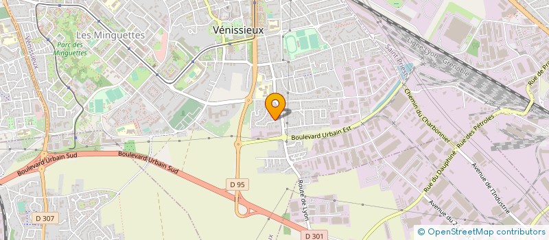 localisation de l'entreprise H 2 O FRANCE  VENISSIEUX