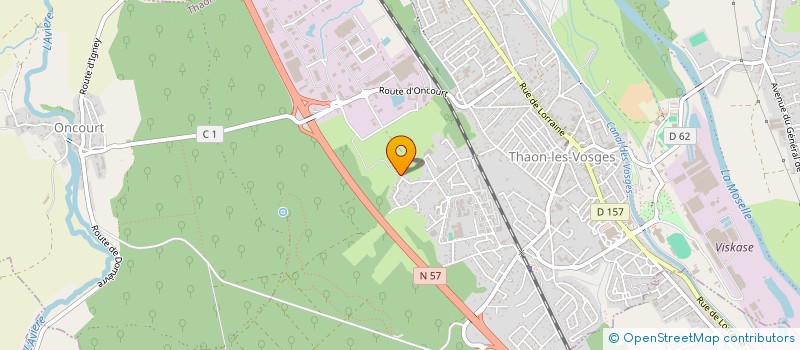 localisation de l'entreprise H 2 TOLERIE  THAON-LES-VOSGES