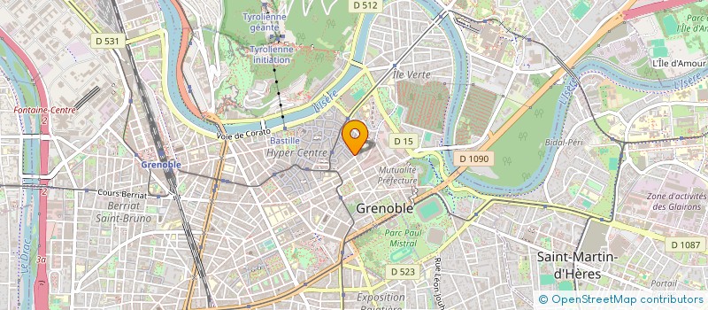 localisation de l'entreprise H-20  GRENOBLE