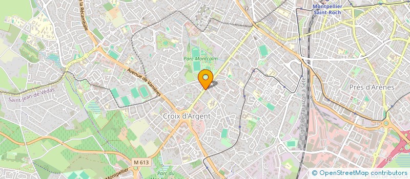localisation de l'entreprise H 24 ALIMENTATION à MONTPELLIER