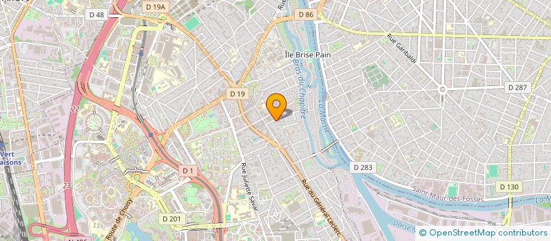 localisation de l'entreprise H.264 PRODUCTION  CRETEIL